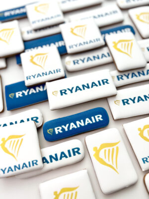 Ciastka personalizowane na zamówienie z logo firmowe