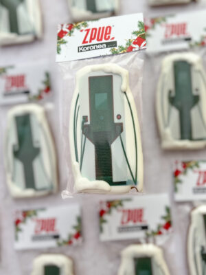 Prezent świąteczny na zamówienie – ręcznie dekorowane pierniki firmowe Hula Ciacho