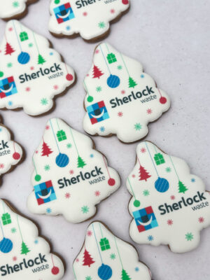 Hasło reklamowe na zamówienie - pierniki świateczne dla firm