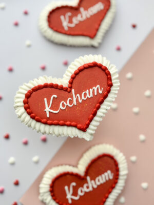 Piernikowe serce na walentynki